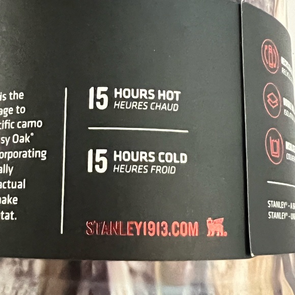 STANLEY Classic Legendary Food Jar 24oz Mossy Oak Hunt Collection Camouflage BPA - Picture 10 of 12